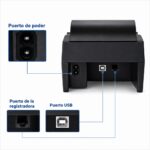 Impresora ticketera térmica de escritorio USB + Bluetooth 57mm 58mm Xprinter 58IIZ - Imagen 6