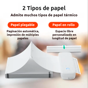 Impresora portátil térmica A4 210mm USB + Bluetooth modelo A80 - Imagen 12