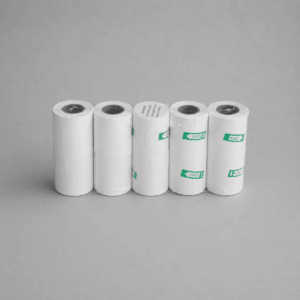 10 rollos de 160 etiquetas adhesivas térmico 50x50mm para impresora portatil