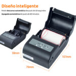 Impresora ticketera térmica portátil batería con sujetador 57mm 58 mm USB + Bluetooth Xprinter P103 - Imagen 16