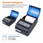 Impresora ticketera térmica portátil batería con sujetador 57mm 58 mm USB + Bluetooth Xprinter P103 - Imagen 6