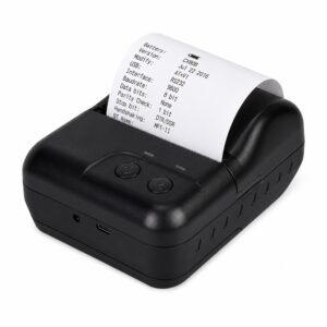 Impresora ticketera termica portátil 80mm USB+Bluetooth CX80B