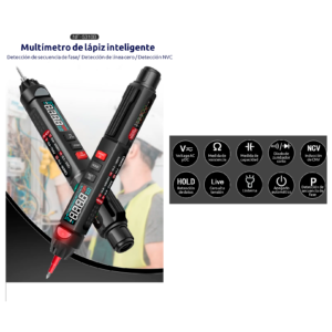 Multímetro digital lapicero smart portátil práctico NOYAFA NF-5310B - Imagen 8