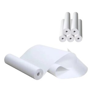 Caja de 100 rollos de papel térmico blanco 210x35mm 55g - Imagen 3