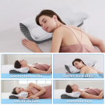 Almohada ortopedica de espuma viscoelastica + funda tela 3D Mesh - Imagen 6