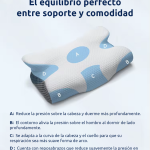 Almohada ortopedica de espuma viscoelastica + funda tela 3D Mesh - Imagen 8