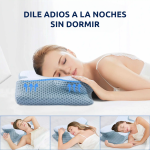 Almohada ortopedica de espuma viscoelastica + funda tela 3D Mesh - Imagen 10