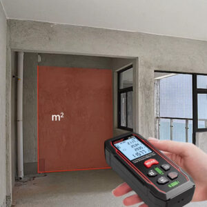 Medidor de distancia láser distanciómetro digital NF-270 hasta 70 metros m/in - Imagen 12