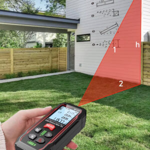 Medidor de distancia láser distanciómetro digital NF-270 hasta 70 metros m/in - Imagen 14