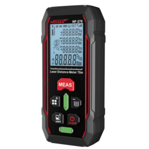 Medidor de distancia láser distanciómetro digital NF-270 hasta 70 metros m/in - Imagen 3