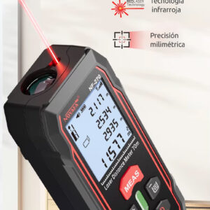 Medidor de distancia láser distanciómetro digital NF-270 hasta 70 metros m/in - Imagen 6