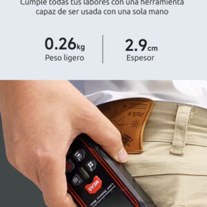 Medidor de distancia láser distanciómetro digital NF-270 hasta 70 metros m/in - Imagen 8