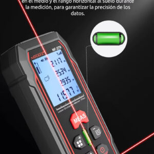 Medidor de distancia láser distanciómetro digital NF-270 hasta 70 metros m/in - Imagen 9