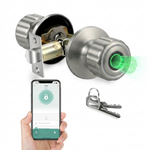 Cerradura digital smart CZ3 Bluetooth, huella, llave APP TUYA para cuartos/habitacion - Imagen 4