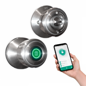 Cerradura digital smart CZ3 Bluetooth, huella, llave APP TUYA para cuartos/habitacion