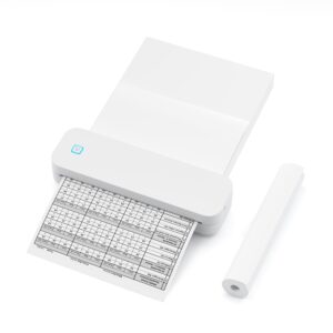 Impresora portátil térmica A4 210mm USB + Bluetooth modelo D80H 304dpi - Imagen 3