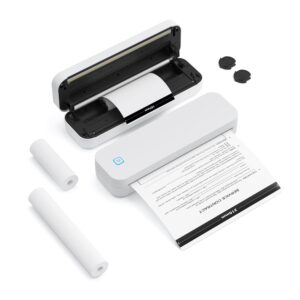 Impresora portátil térmica A4 210mm USB + Bluetooth modelo D80H 304dpi - Imagen 4