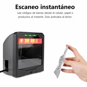 Lector de mesa omnidireccional código de barras 2D 1D HEROJE H733N - Imagen 5