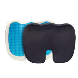 Combo cojín lumbar para espalda + cojín de asiento espuma viscoelástica - Imagen 7